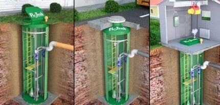 Схема кнс канализационные насосные станции