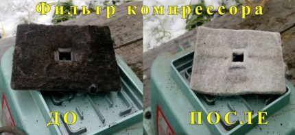 Приспособление для тонкой фильтрации стоков Прокладки компрессора