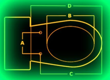 How to determine the required size of the electronic bidet cover Measurements