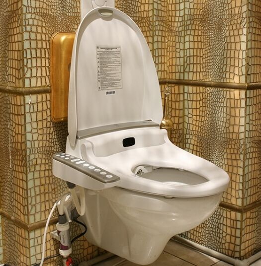 How does the electronic cover of the bidet brand Izumi Lid izumi