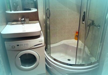 Установка мини стиральной машины под ванну Мини стиралка