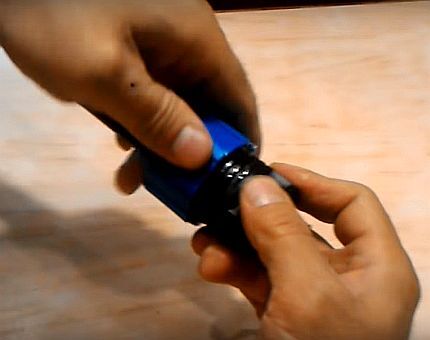 Закручивание зажимной гайки Закручивание зажимной гайки