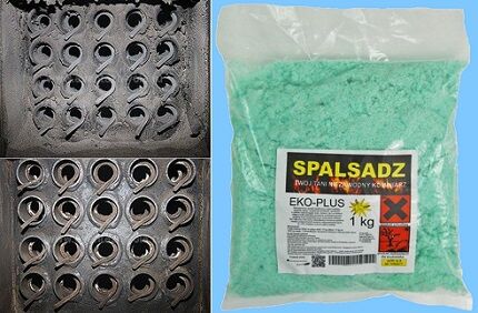 What drug is better to clean soot from the chimney Combustion catalyst