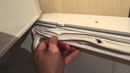 Замена уплотнительной резинки Замена уплотнительной резинки