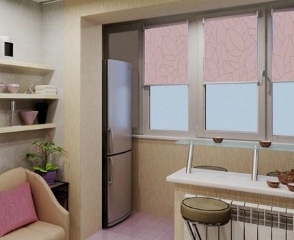 Внешне холодильники выглядят стильно Холодильник в нише
