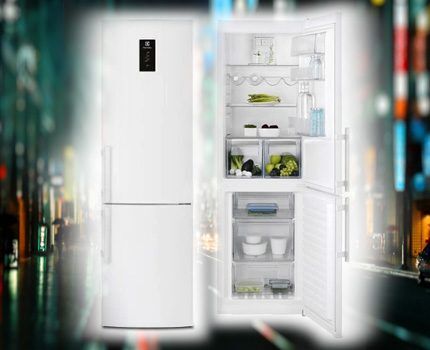 Electrolux уделяет внимание даже мелочам Холодильник Электролюкс EN3452JOW
