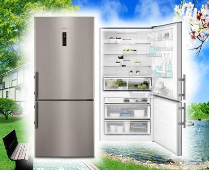 Компактная модель для семьи из двух человек Холодильник Электролюкс EN5284KOX