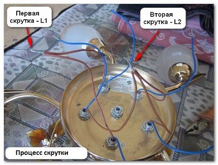Одинаковые провода скручивают между собой по группам Скрутки проводов