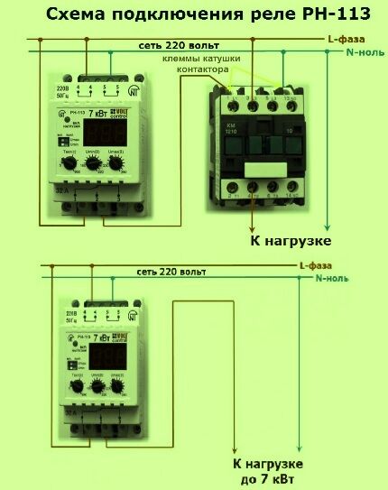 Схема подключения РКН Схема подключения РКН