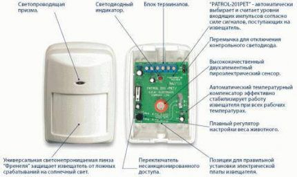Схема дистанционного выключателя с датчиком Схема дистанционного выключателя с датчиком