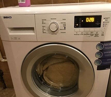 Стиралка марки beko с функцией отсрочки старта Модель WKB 51031 PTMS