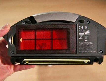 Фильтр для удерживания собранной пыли внутри прибора Встроенный HEPA-фильтр