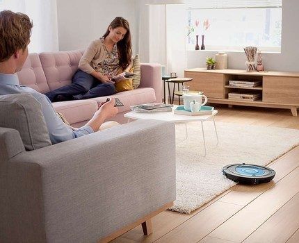 Многие модели Philips работают крайне тихо Робот-пылесос FC8774