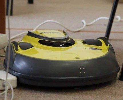 Karcher очеть тщательно убирается Робот-пылесос Karcher RC3000