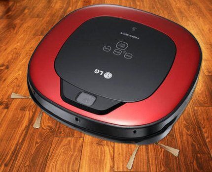 Дорогостоящая модель бренда Робот-пылесос LG VR6270LVM