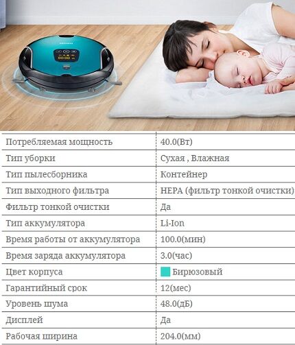 Самый тихий робот бренда Samsung Характеристики Smart Tango
