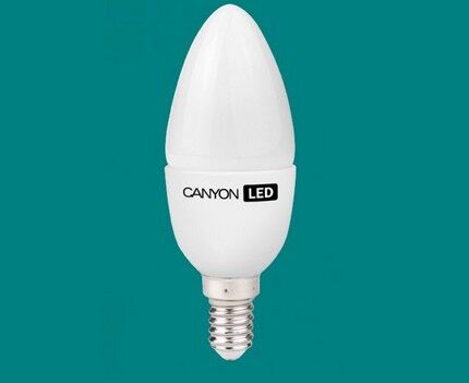 Благодаря технологии Cob Ice лампа безопасна при эксплуатации Одна из моделей ламп Canyon е14
