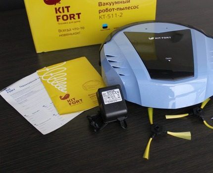 Китфорт быстрее робота от Орифлейм убирает комнату Робот Kitfort KT-511