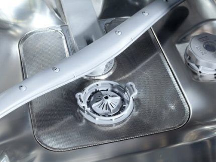 Разбрызгиватели в модели GV53111 Самоочищающийся фильтр в GV53111