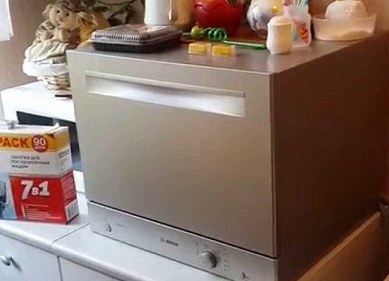 Настольные модели занимают совсем мало места Bosch Serie 4 SKS62E22