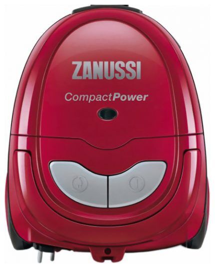 Дизайн компактного Zanussi ZAN3020 Пылесос Занусси красного цвета