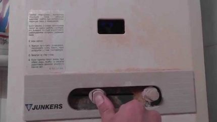 Панель для управления производительностью газовой колонки Устройства для управления газовой колонки