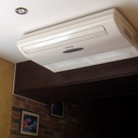 Монтаж потолочной сплит-системы: инструктаж по установке кондиционера на потолок и его настройке