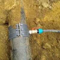 Как производится врезка в существующий водопровод под давлением
