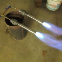Инжекционная газовая горелка для кузнечного горна своими руками: руководство по изготовлению