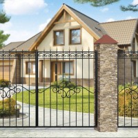 Ворота с калиткой для частного дома: разновидности и советы покупателям по выбору