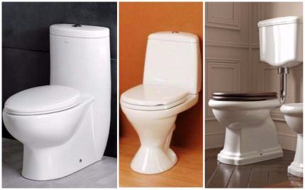 Типы напольных туалетов