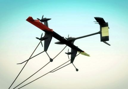Модель ветрогенератора без установки на мачту Makani Power