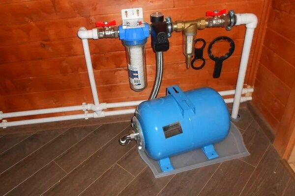 система водоснабжения дома из скважины