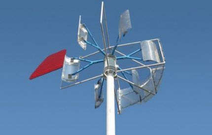 Вертикальный ветрогенератор