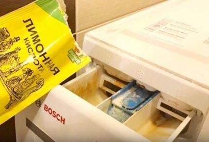 Чистка лимонной кислотой Чистка лимонной кислотой