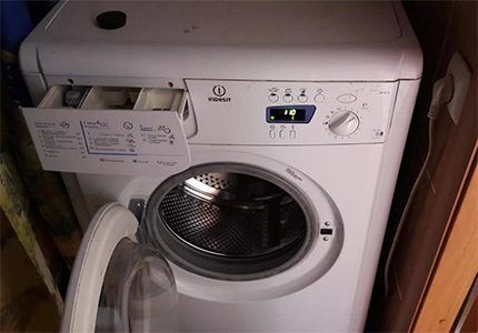 Внешний вид стиральной машины