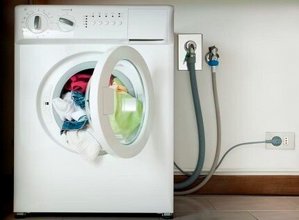 Выключите стиральную машину перед ремонтом