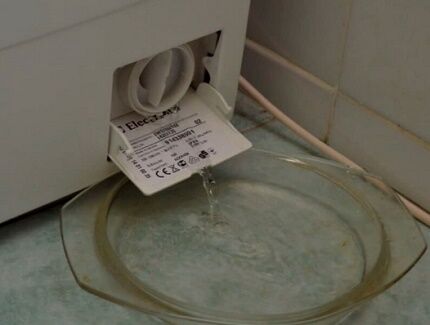 Чистка фильтра стиральной машинки 