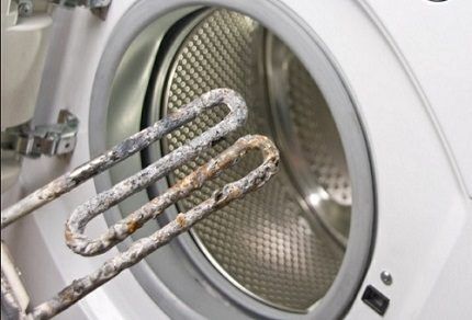 Нагревательный элемент стиральной машинки