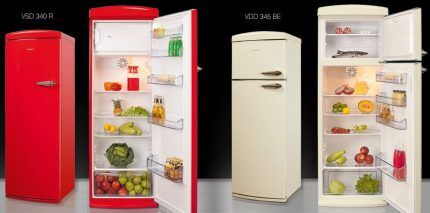 Технические достижения в ретро холодильниках Вестфорст