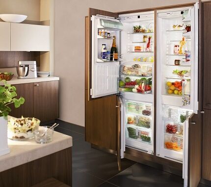 Многокамерный японский холодильник