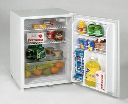Мини холодильник пластик 