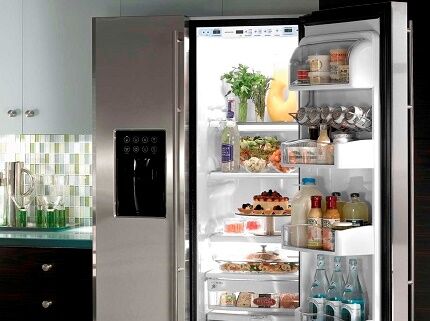 Учет пространства для выбора двухдверного холодильника