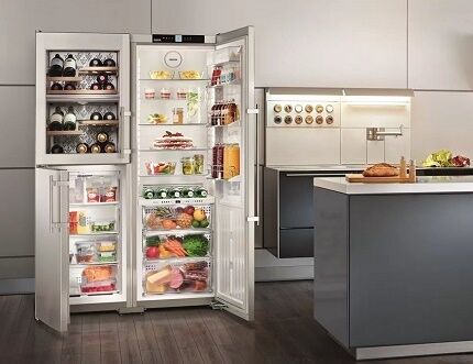 Управление холодильниками марки Liebherr