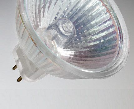 Галогенная лампа G4 с рефлектором
