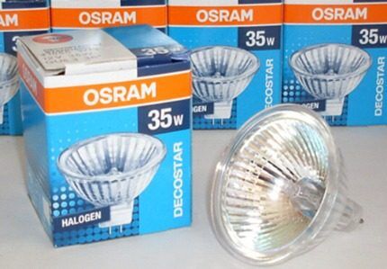 Галогенные лампы OSRAM