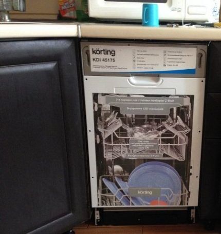 Оптимальное место для монтажа посудомоечной машины