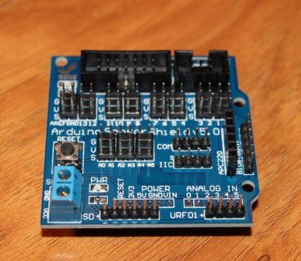 Sensor Shield для платы Arduino