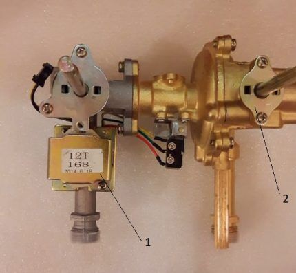 Воздушный клапан для газовой колонки