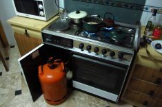 Газовый баллон в квартире